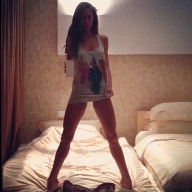 Mirgaeva Galinka taking a selfie