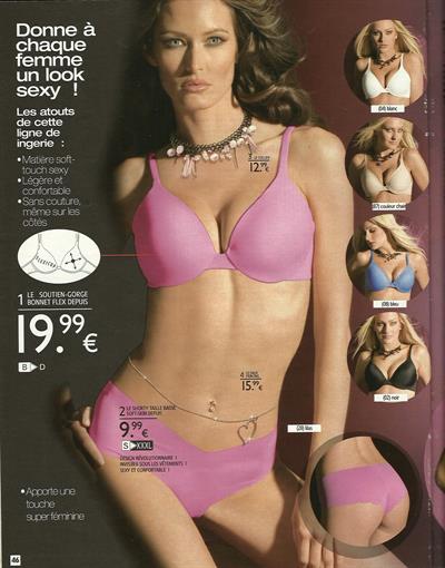 Nikkala Stott in lingerie