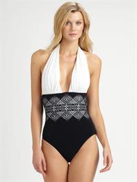 Jayne Moore in a bikini