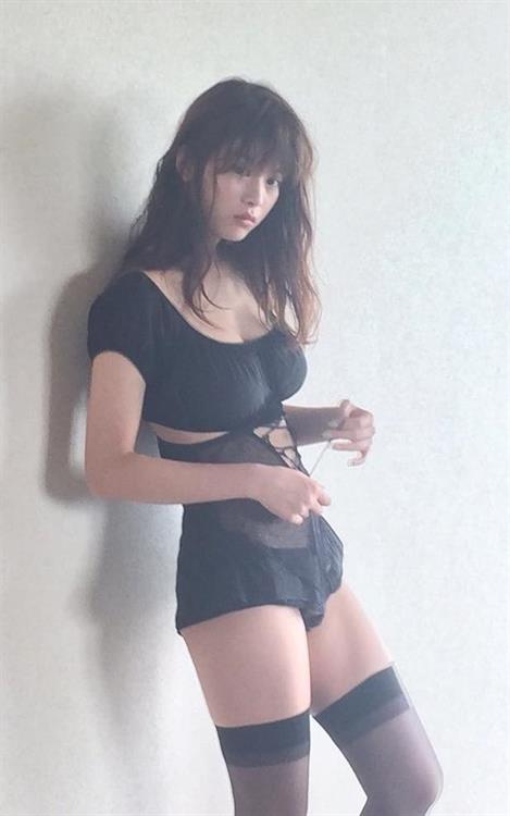 Fumika Baba in lingerie