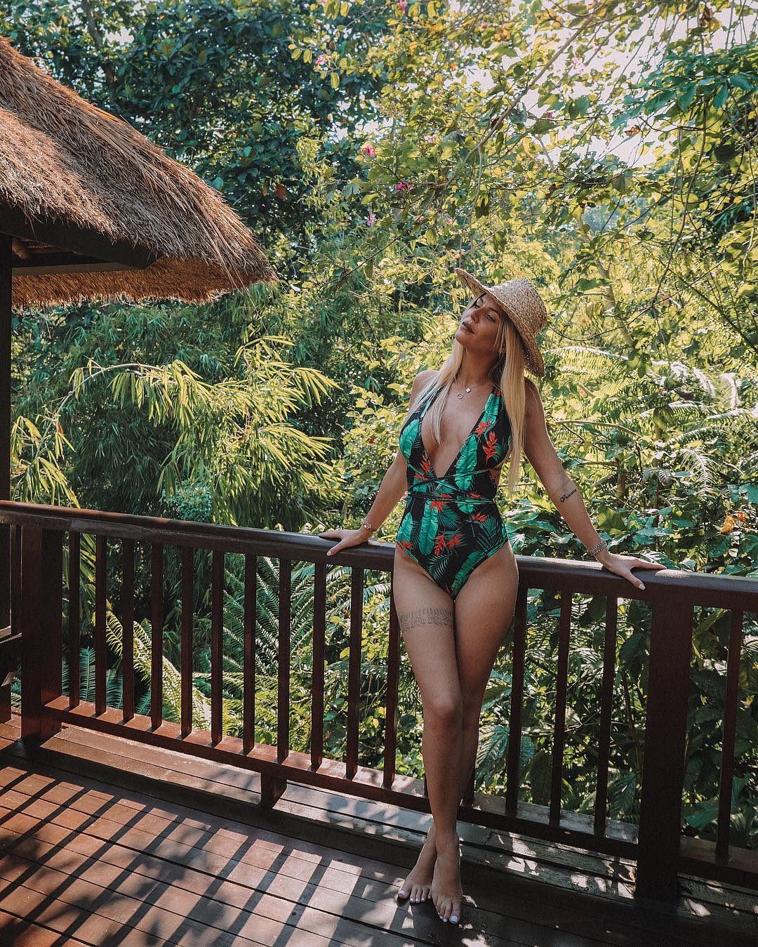 Jessica Thivenin in a bikini