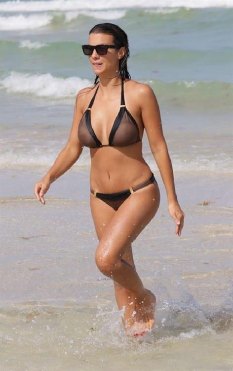 Ludivine Sagna in a bikini