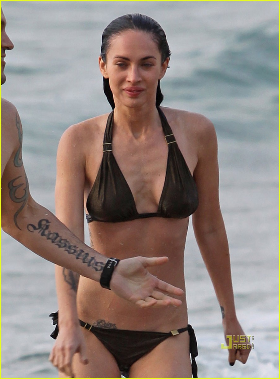 Megan Fox in a bikini