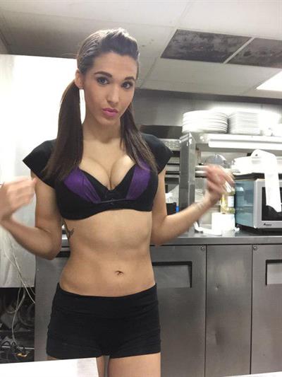 Anonymous in lingerie