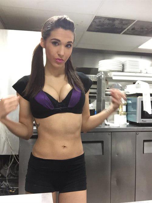 Anonymous in lingerie