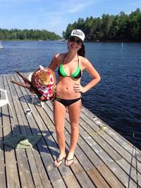 Anonymous in a bikini