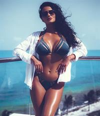 Pashence Marie in a bikini