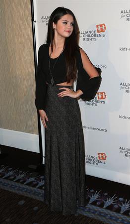 Selena Gomez Alliance for Children's Rights Dinner in Beverly Hills 3/7/13 