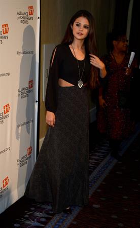 Selena Gomez Alliance for Children's Rights Dinner in Beverly Hills 3/7/13 