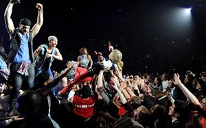 Taylor Swift In Concert at the Prudential Center in Newark, New Jersey on The RED Tour Mar. 27, 2013 