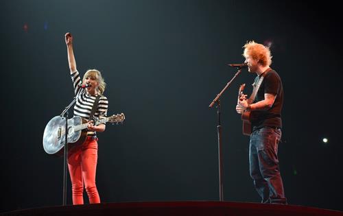Taylor Swift In Concert at the Prudential Center in Newark, New Jersey on The RED Tour Mar. 27, 2013 