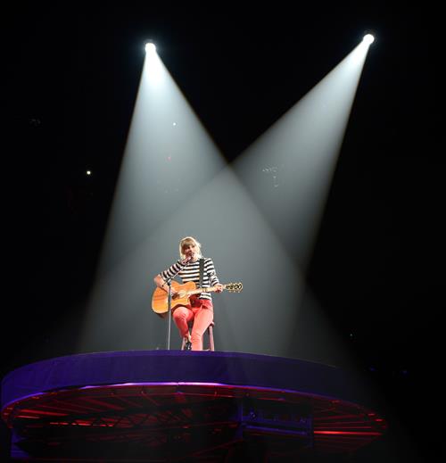 Taylor Swift In Concert at the Prudential Center in Newark, New Jersey on The RED Tour Mar. 27, 2013 