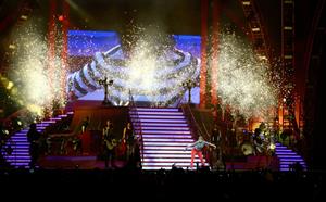 Taylor Swift In Concert at the Prudential Center in Newark, New Jersey on The RED Tour Mar. 27, 2013 