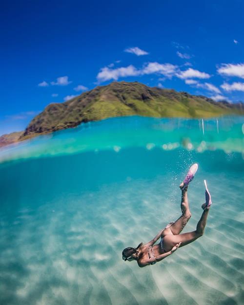 Sara Jean Underwood in a bikini