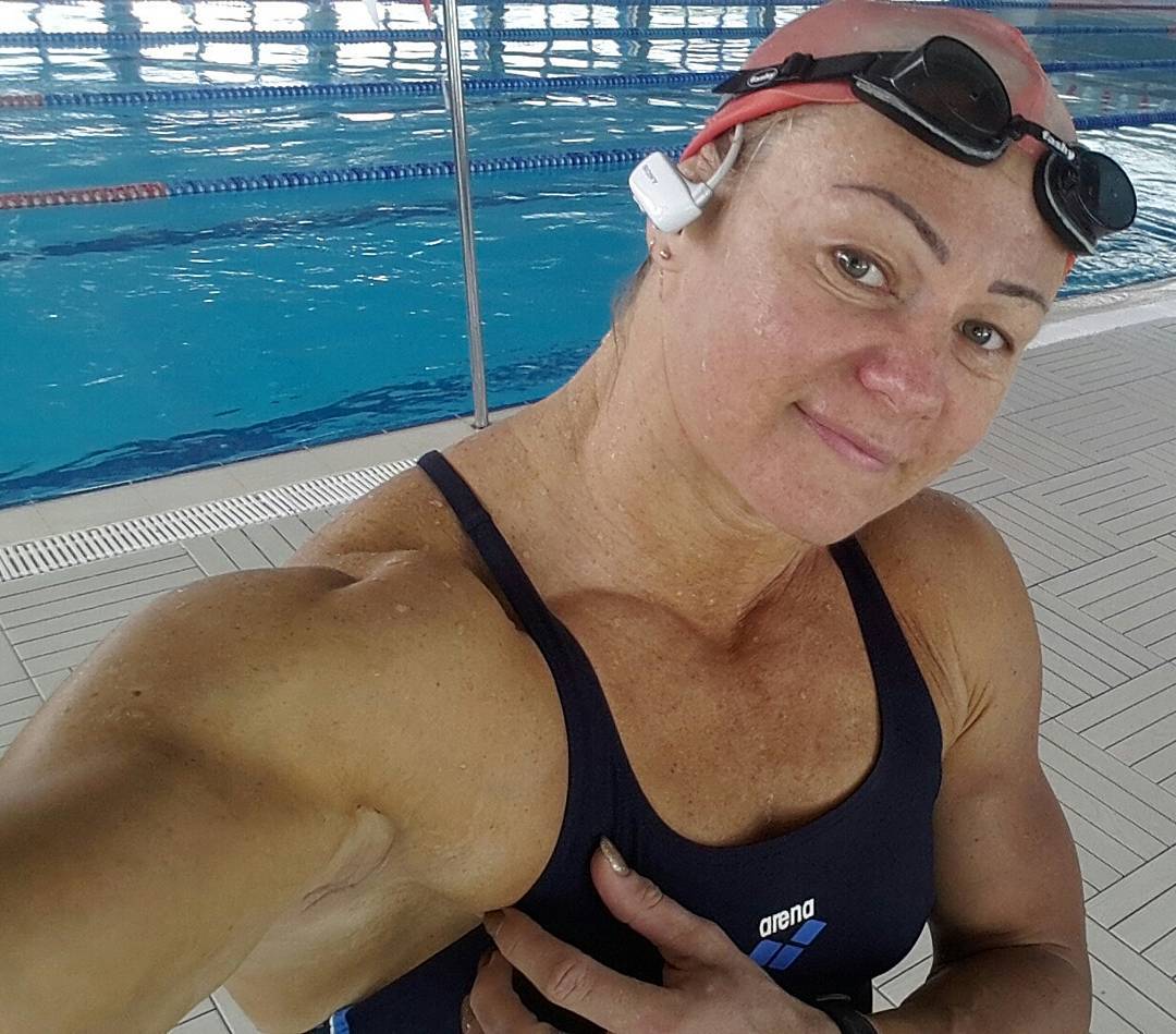 Tatiana Bulut taking a selfie