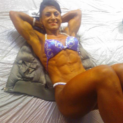 Aneta Heluszka in a bikini