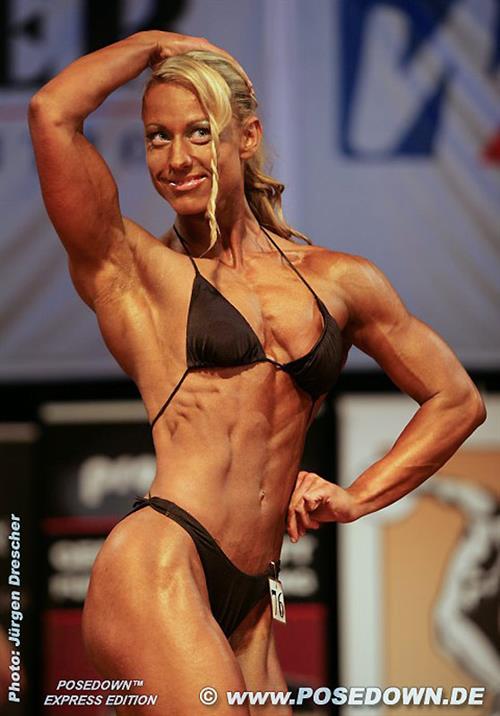 Carla Marquardt in a bikini