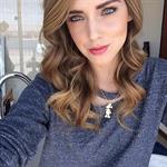 Chiara Ferragni taking a selfie