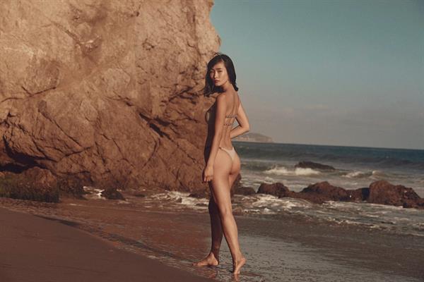 Miki Hamano in a bikini
