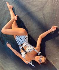 Iris Mittenaere in a bikini