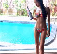 Cathryn Lee in a bikini