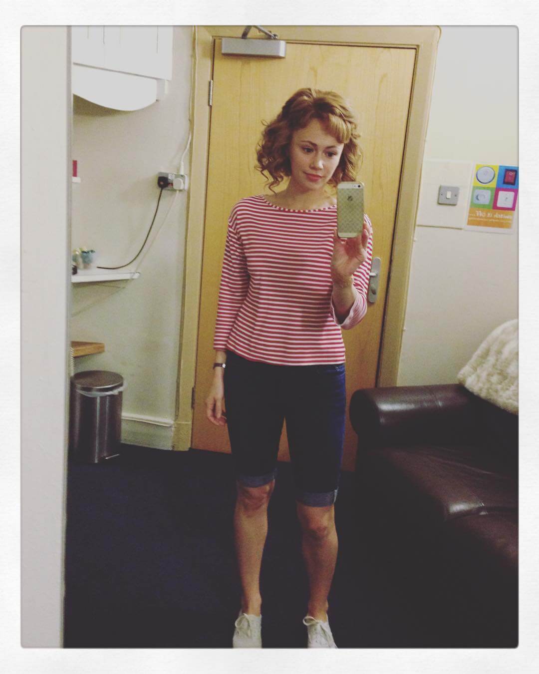 Jill Winternitz taking a selfie