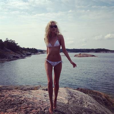 Anonymous in a bikini