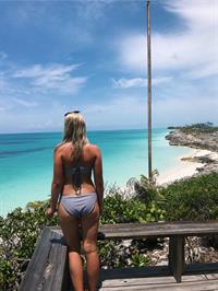 sophia frick in a bikini - ass