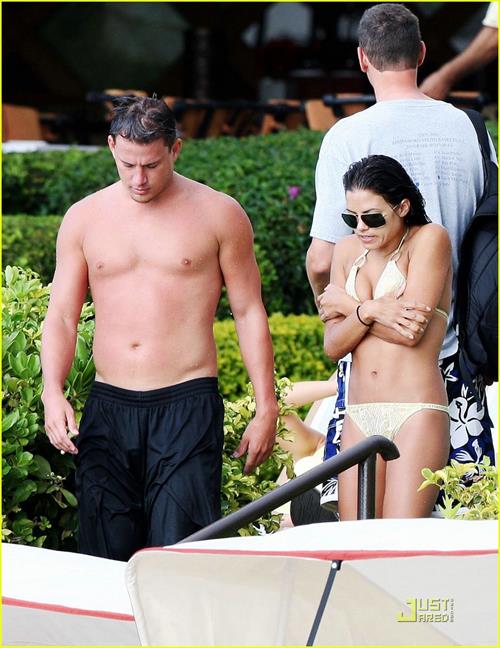 Jenna Dewan in a bikini