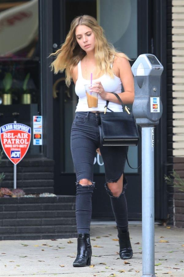 Ashley Benson sexy photos seen by paparazzi.




