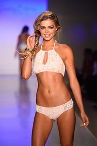 Danielle Knudson in a bikini