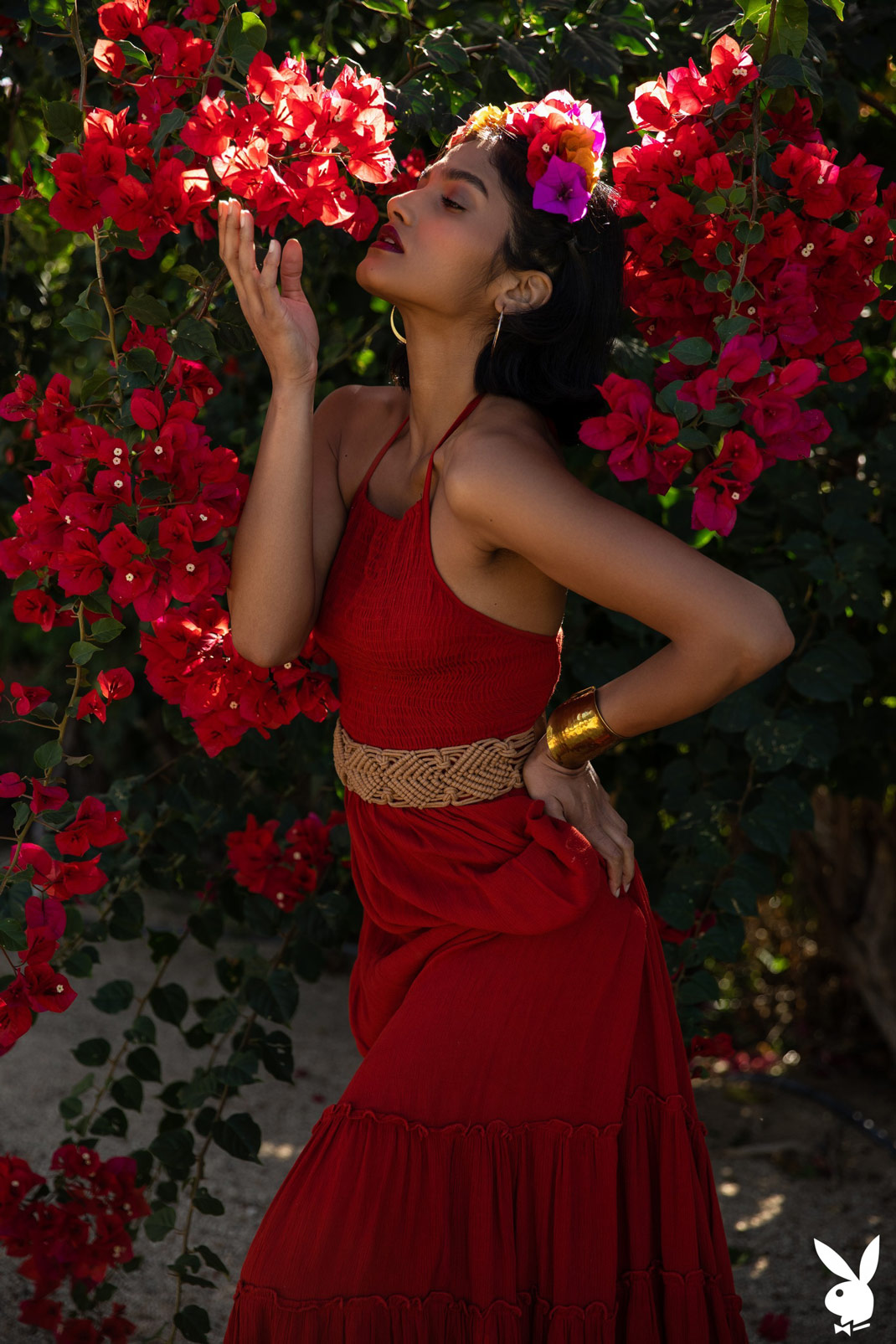 Angel Constance in the Big Garden