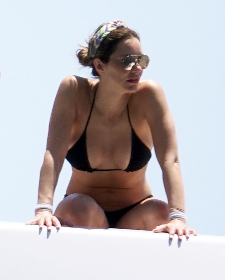 Katharine McPhee Bikini Pictures Katharine McPhee sexy bikini nip slip seen by paparazzi.