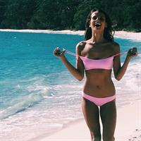 Tess Homann in a bikini