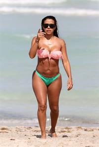 Vida Guerra in a bikini