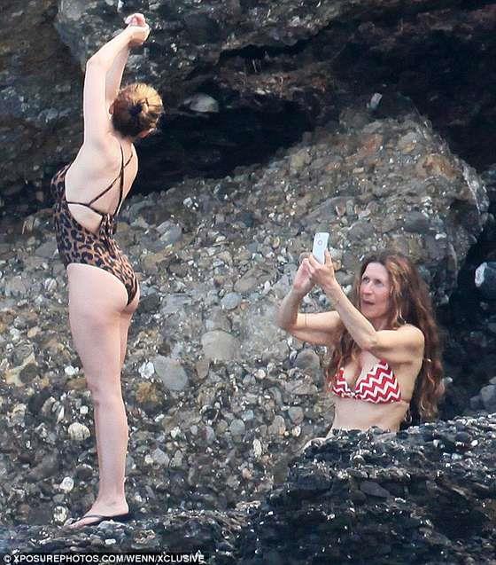 Kylie Minogue in a bikini