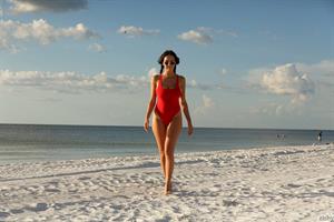 Dita Vetone Busty Beach Babe