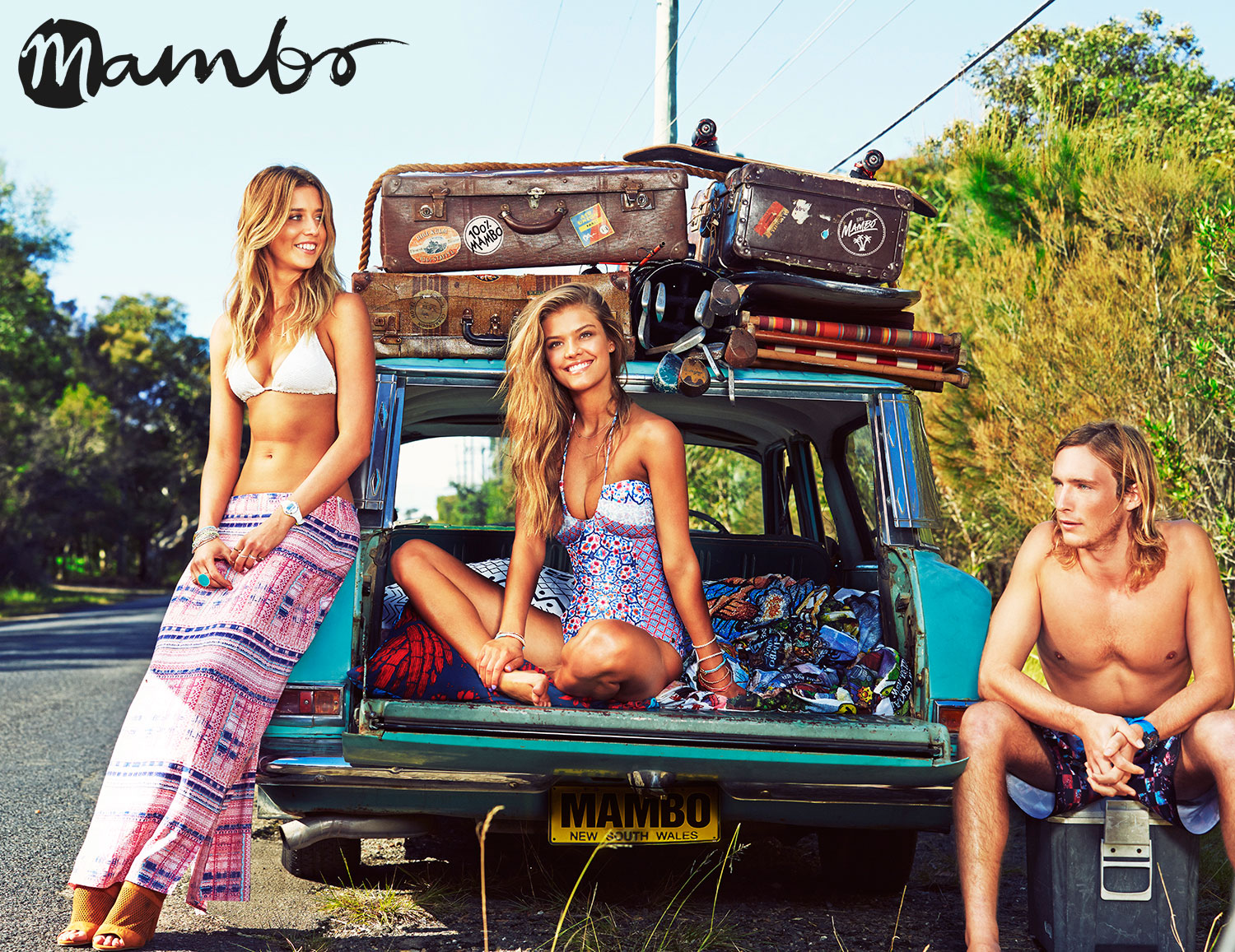 Nina Agdal in a bikini