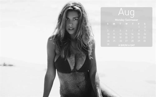 Devin Brugman in a bikini