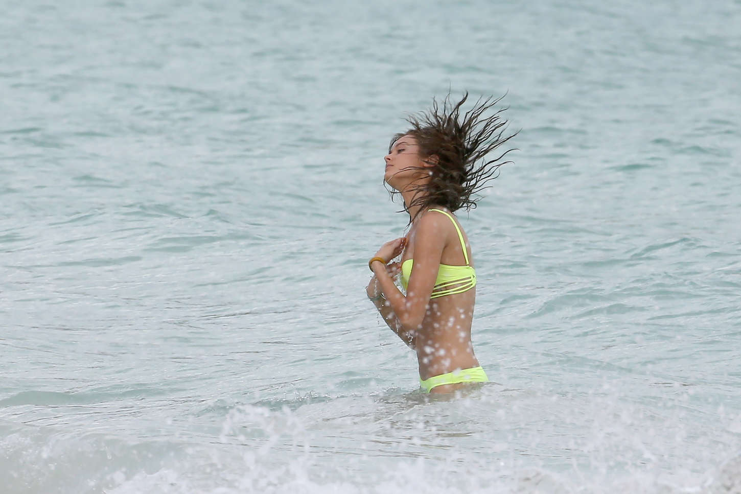 Monica Jagaciak in a bikini