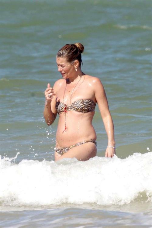 Kate Moss in a bikini