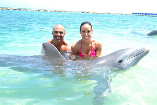 Melissa Gorga in a bikini