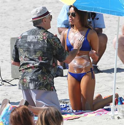 Aubrey Plaza in a bikini