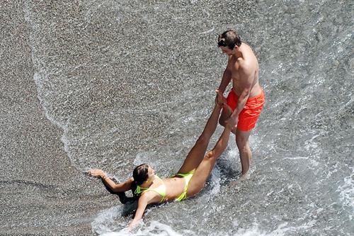 Irina Shayk in a bikini