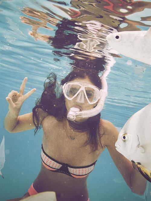 Sara Sampaio in a bikini