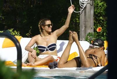 Caroline Flack in a bikini