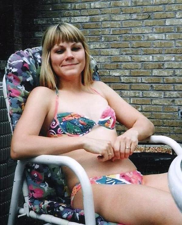 Sheila Bergner-Landry in a bikini