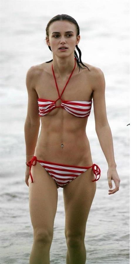 Keira Knightley in a bikini