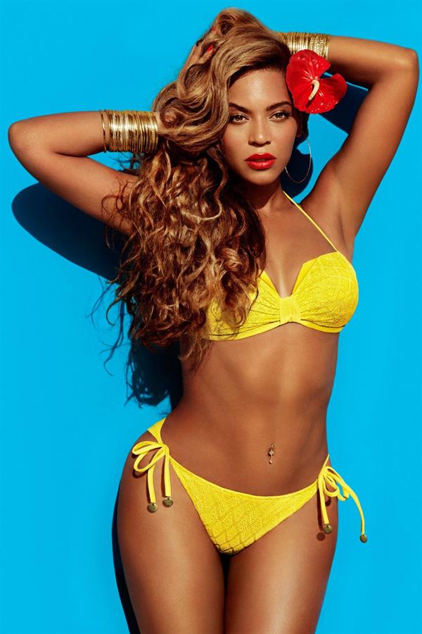 Beyoncé Knowles in a bikini