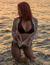 Irine Meier in a bikini